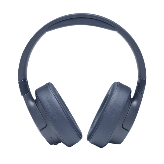 JBL Tune 710BT - Blue - Wireless Over-Ear Headphones - Front